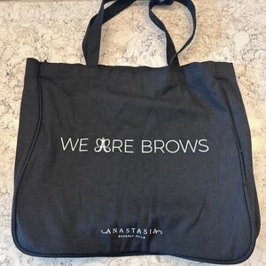 Anastasia Beverly Hills Black Re-Usable Tote Bag